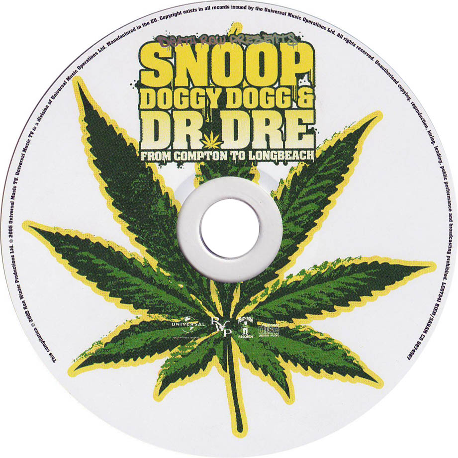 Cartula Cd de Snoop Dogg & Dr. Dre - From Compton To Longbeach