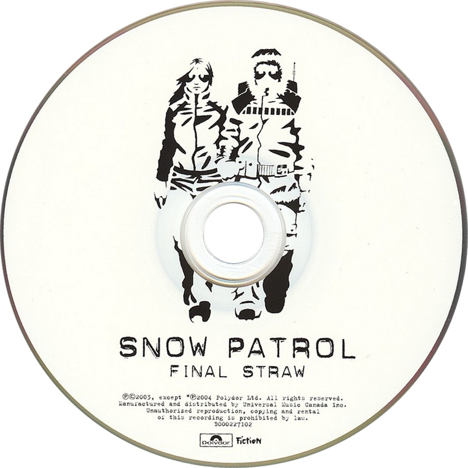 Cartula Cd de Snow Patrol - Final Straw
