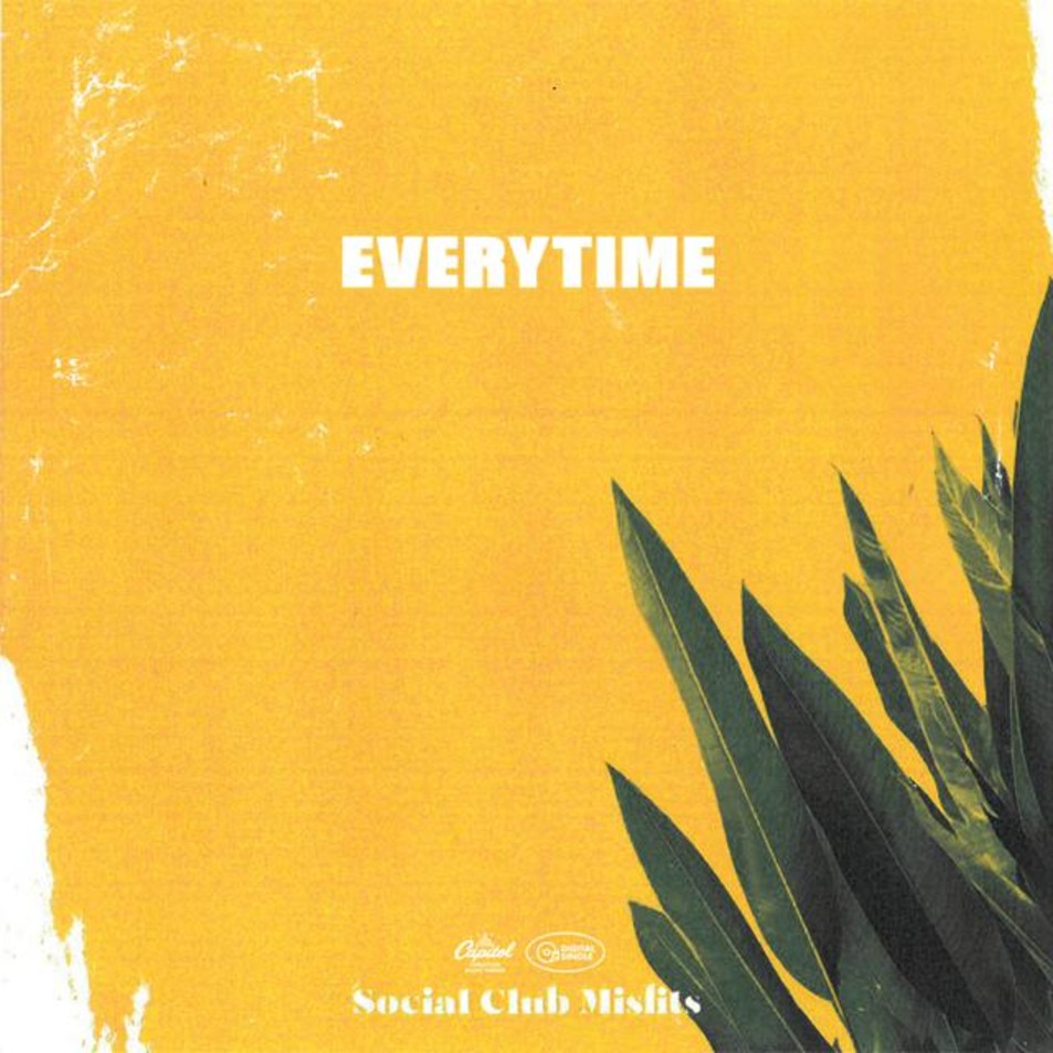 Cartula Frontal de Social Club Misfits - Everytime (Cd Single)