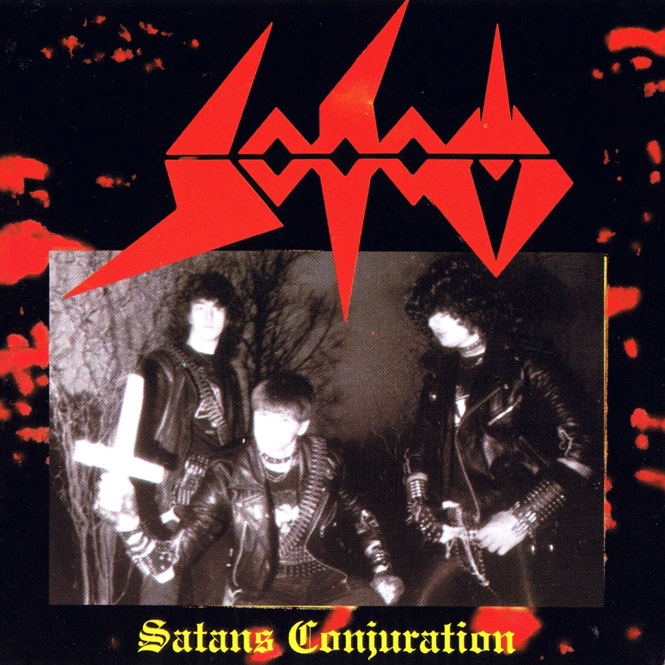 Cartula Frontal de Sodom - Satans Conjuration