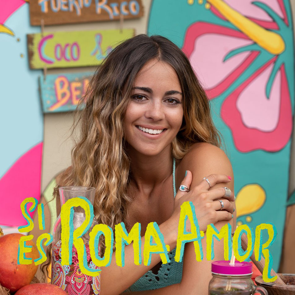 Cartula Frontal de Sofia Ellar - Si Es Roma Amor (Cd Single)