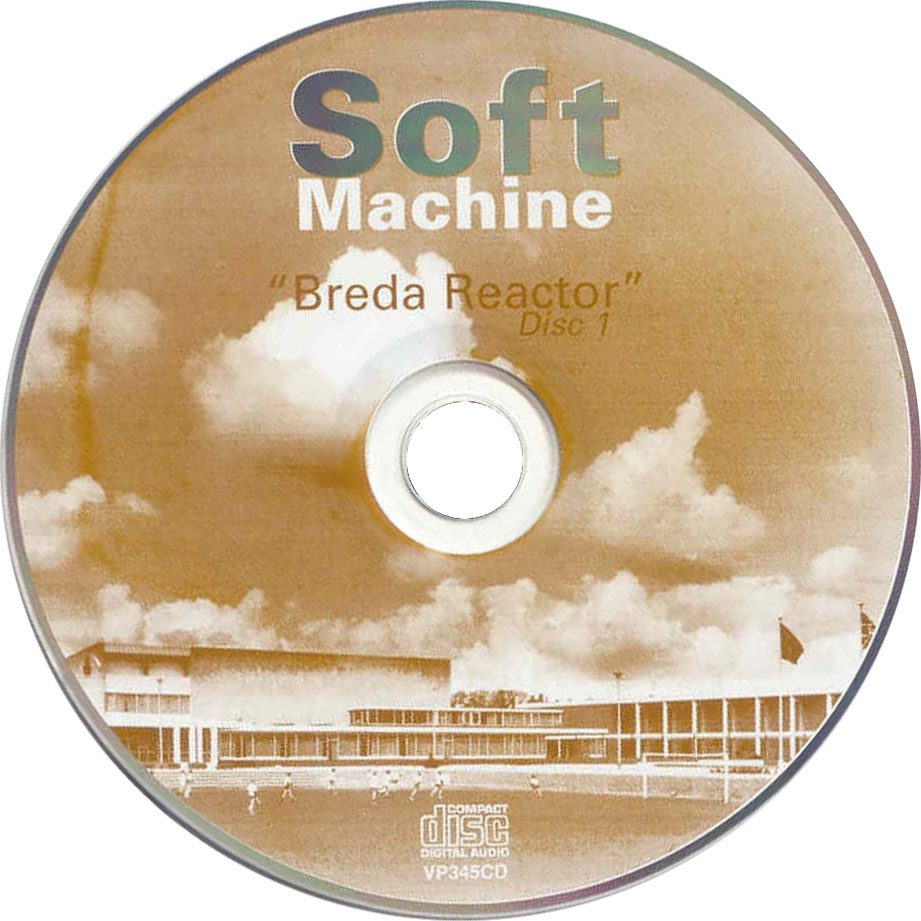 Cartula Cd1 de Soft Machine - Breda Reaktor