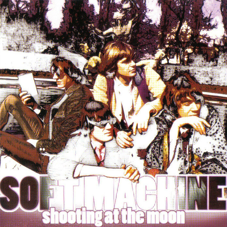 Cartula Frontal de Soft Machine - Shooting At The Moon