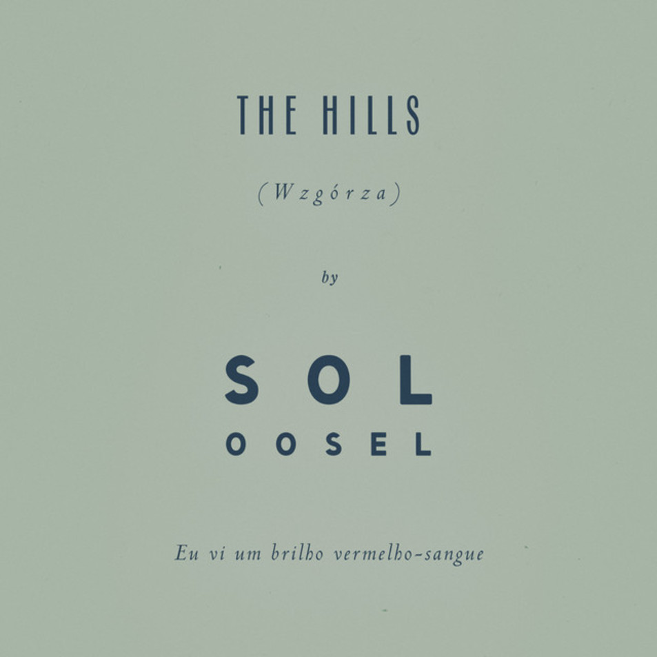 Cartula Frontal de Sol Oosel - The Hills (Cd Single)