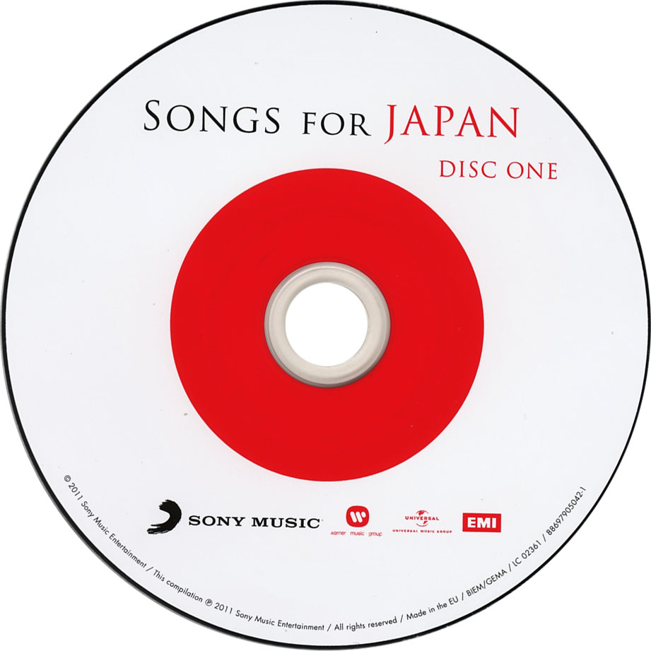 Cartula Cd1 de Songs For Japan