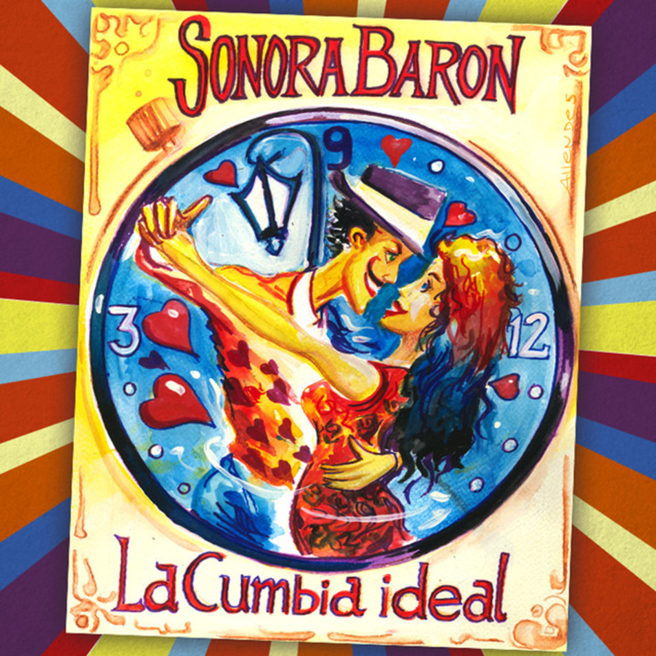 Cartula Frontal de Sonora Baron - La Cumbia Ideal (Cd Single)