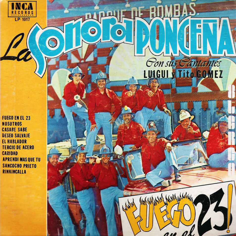 Cartula Frontal de Sonora Poncea - Fuego En El 23