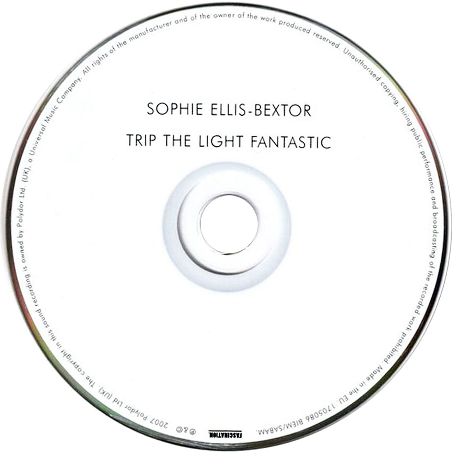 Cartula Cd de Sophie Ellis-Bextor - Trip The Light Fantastic (Special Edition)