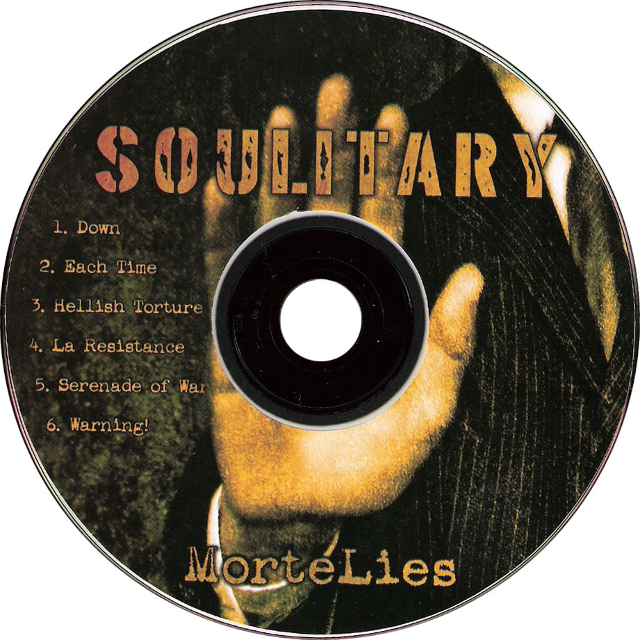 Cartula Cd de Soulitary - Mortelies