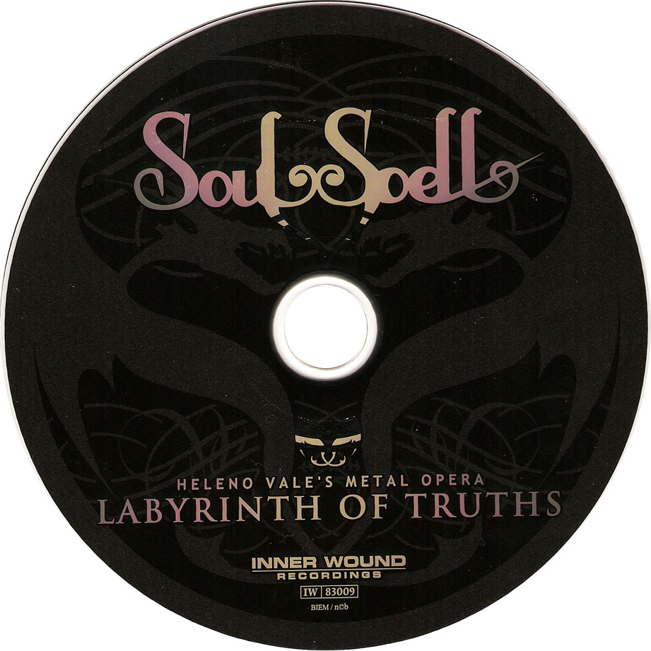 Cartula Cd de Soulspell - Labyrinth Of Truths