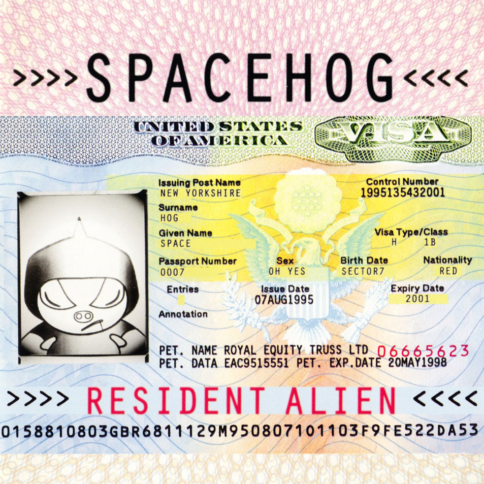 Cartula Frontal de Spacehog - Resident Alien