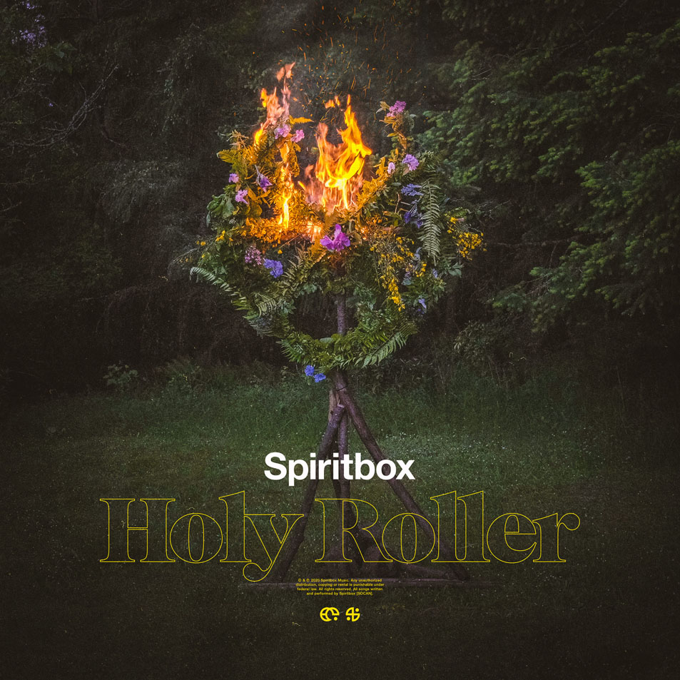 Cartula Frontal de Spiritbox - Holy Roller (Cd Single)