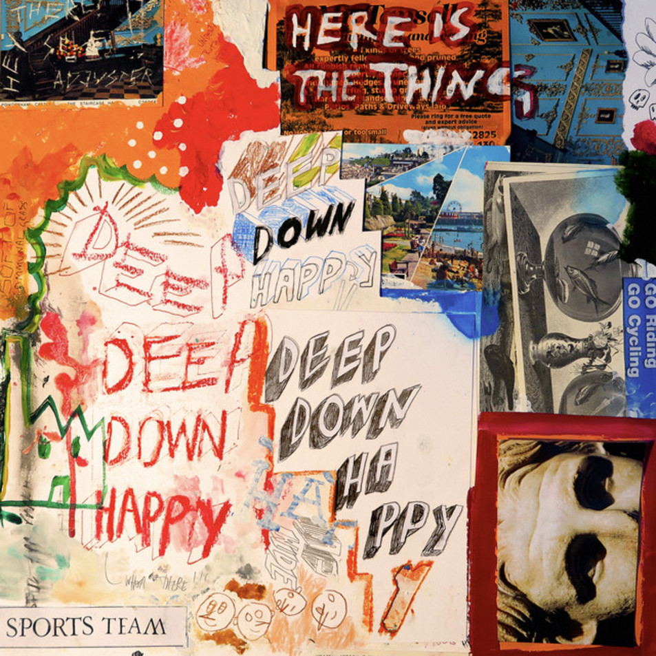 Cartula Frontal de Sports Team - Deep Down Happy