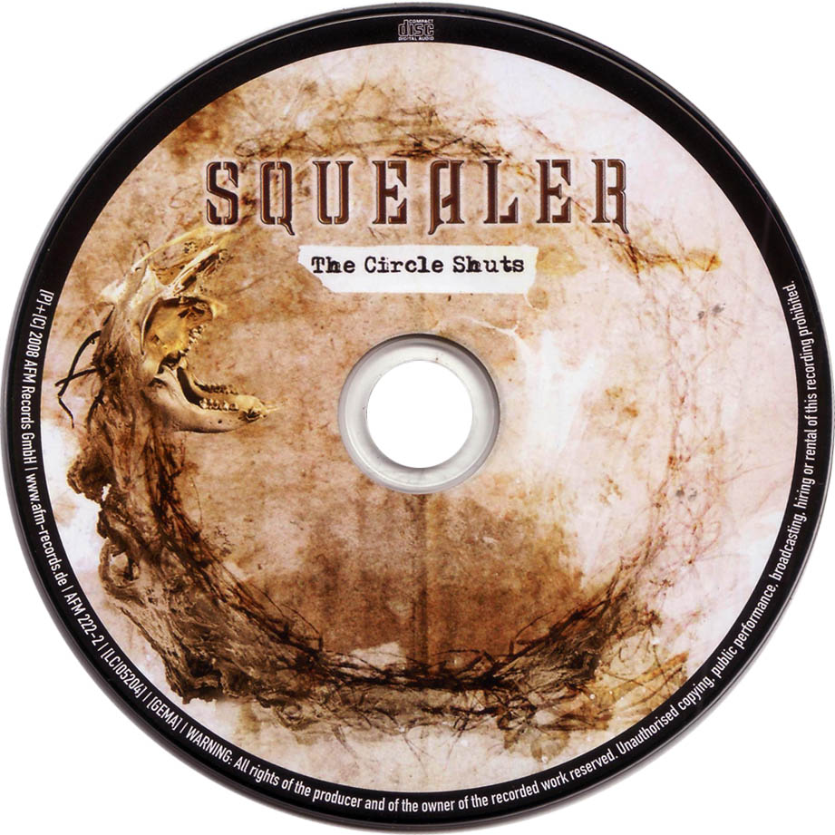 Cartula Cd de Squealer - The Circle Shuts