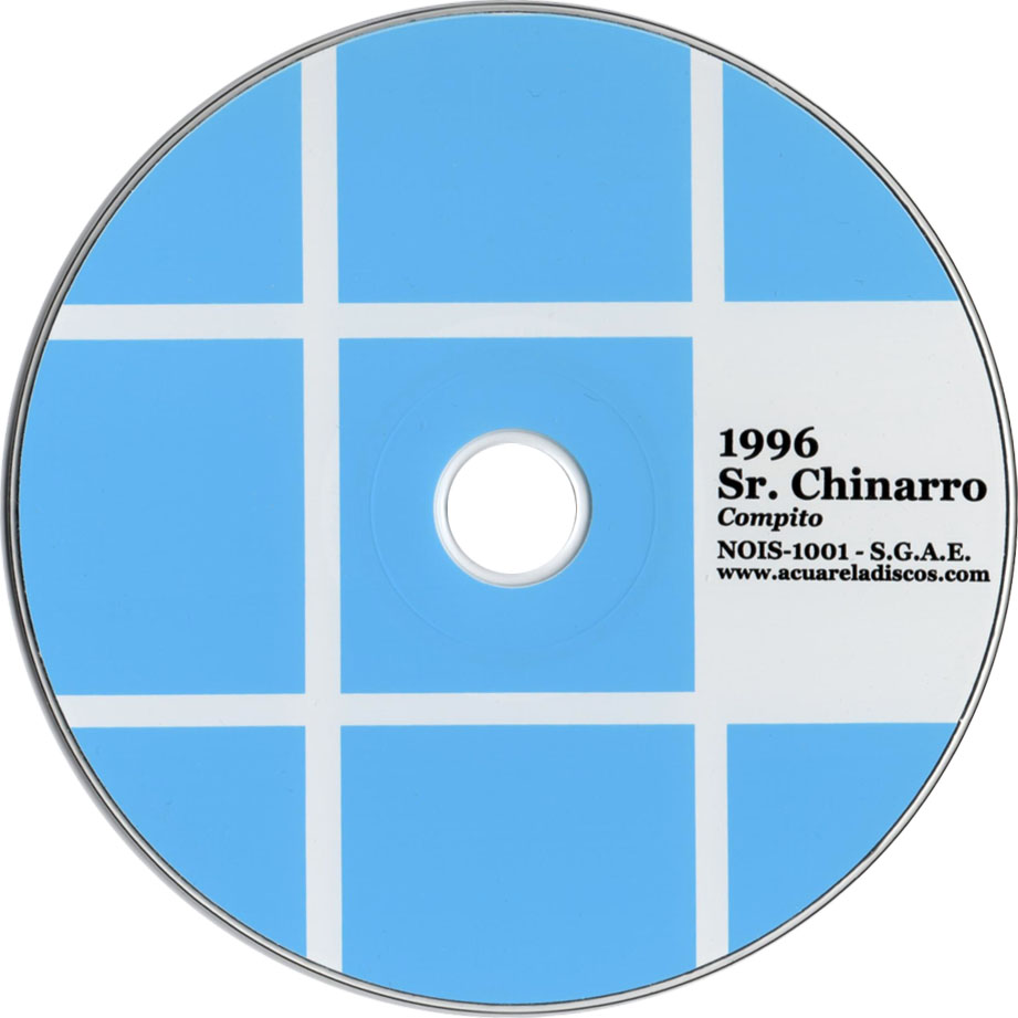 Cartula Cd de Sr. Chinarro - Compito
