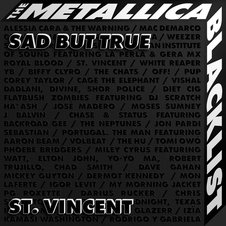 Cartula Frontal de St. Vincent - Sad But True (Cd Single)