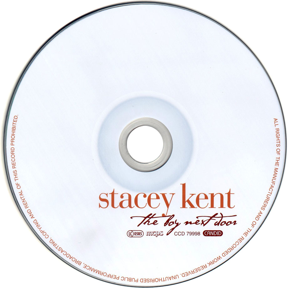 Cartula Cd de Stacey Kent - The Boy Next Door