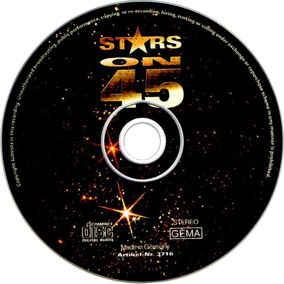 Cartula Cd de Stars On 45 - Stars On 45