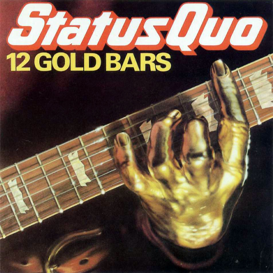 Cartula Frontal de Status Quo - 12 Gold Bars