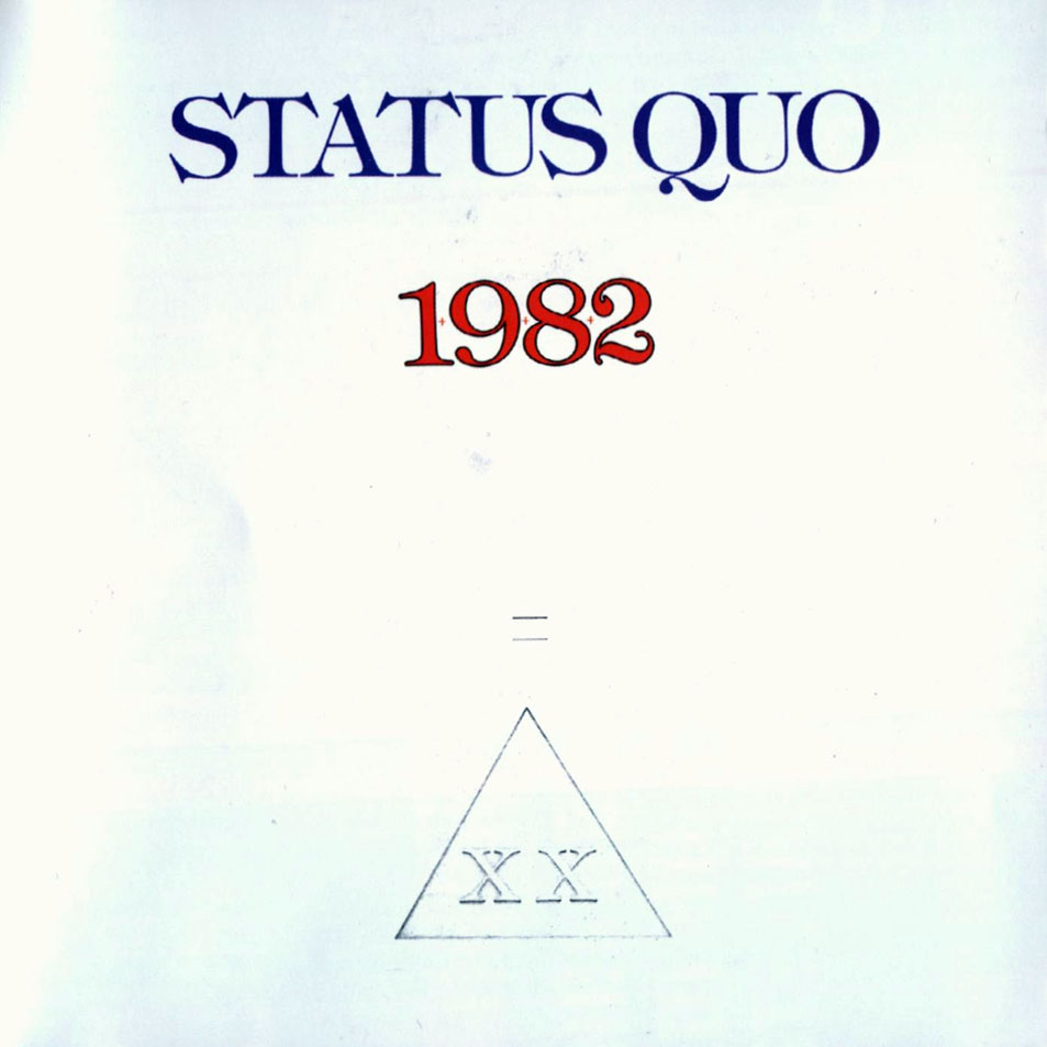 Cartula Frontal de Status Quo - 1982