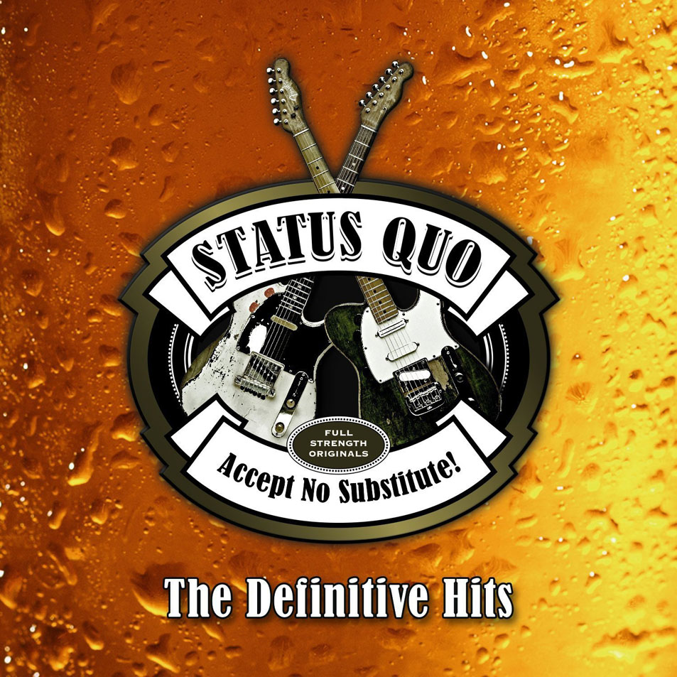 Cartula Frontal de Status Quo - Accept No Substitute: The Definitive Hits