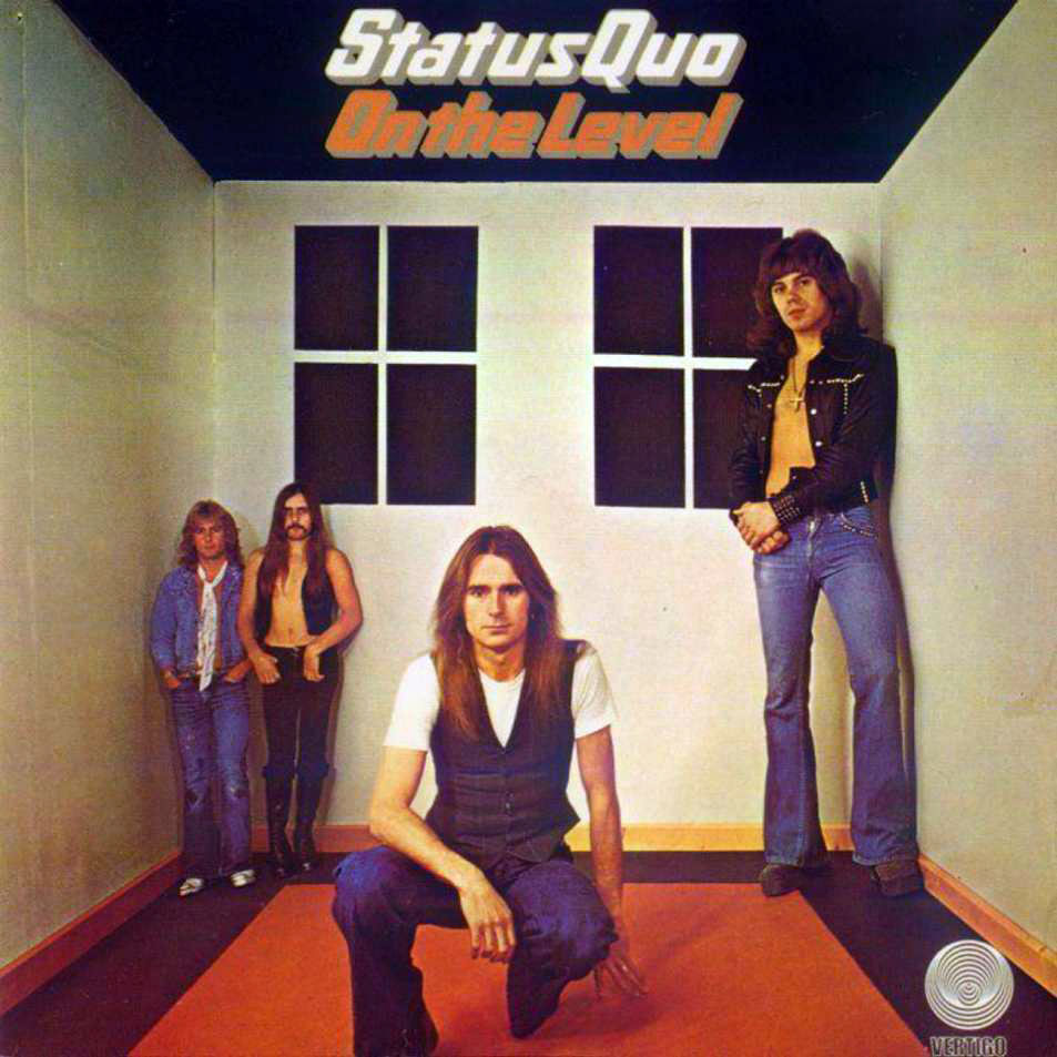 Cartula Frontal de Status Quo - On The Level (1975)