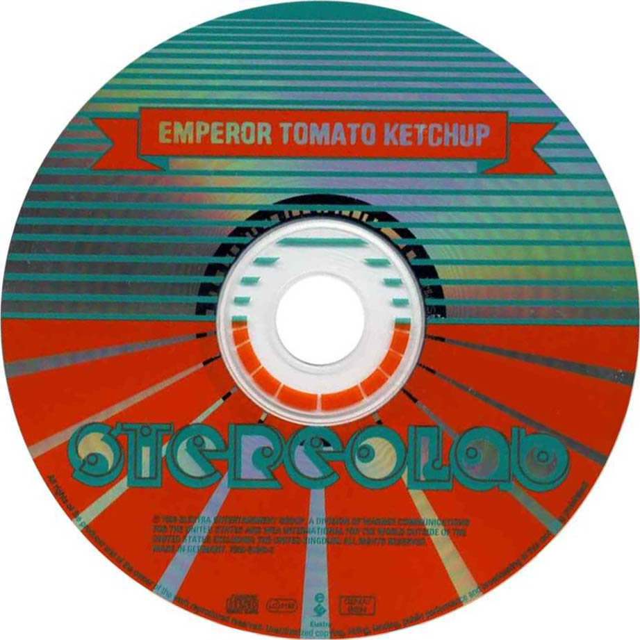 Cartula Cd de Stereolab - Emperor Tomato Ketchup