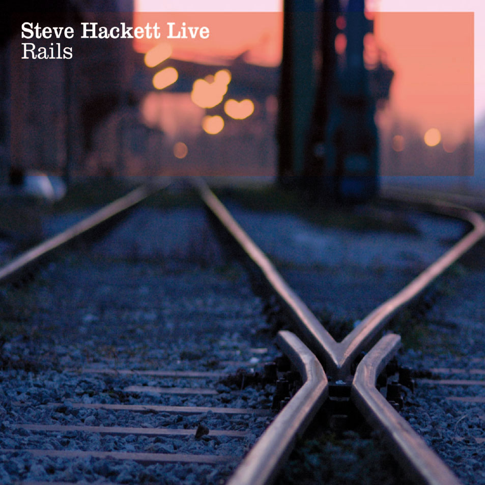 Cartula Frontal de Steve Hackett - Live Rails