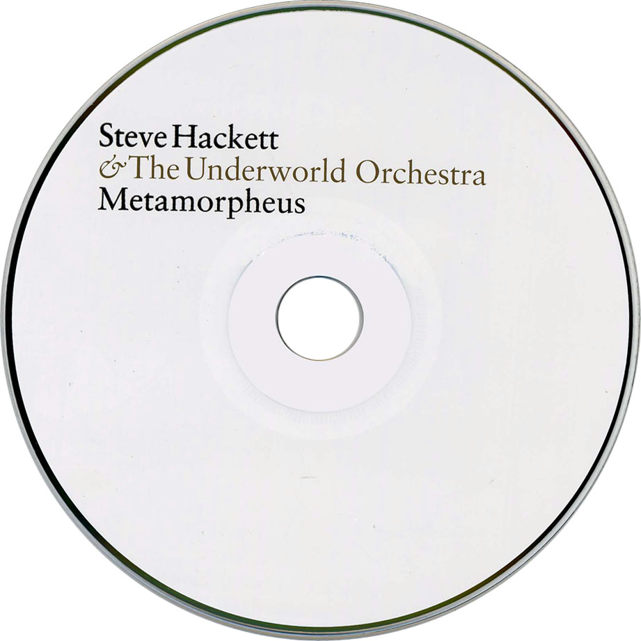 Cartula Cd de Steve Hackett - Metamorpheus