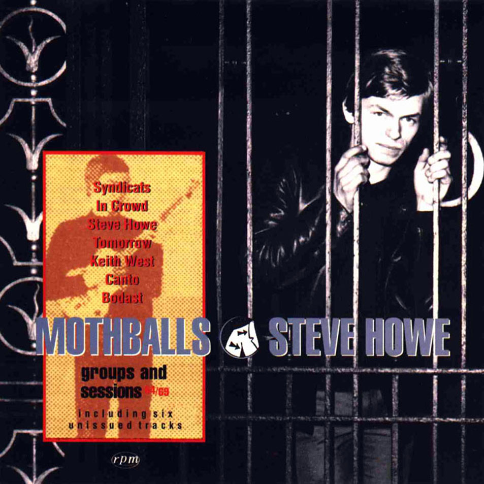 Cartula Frontal de Steve Howe - Mothballs