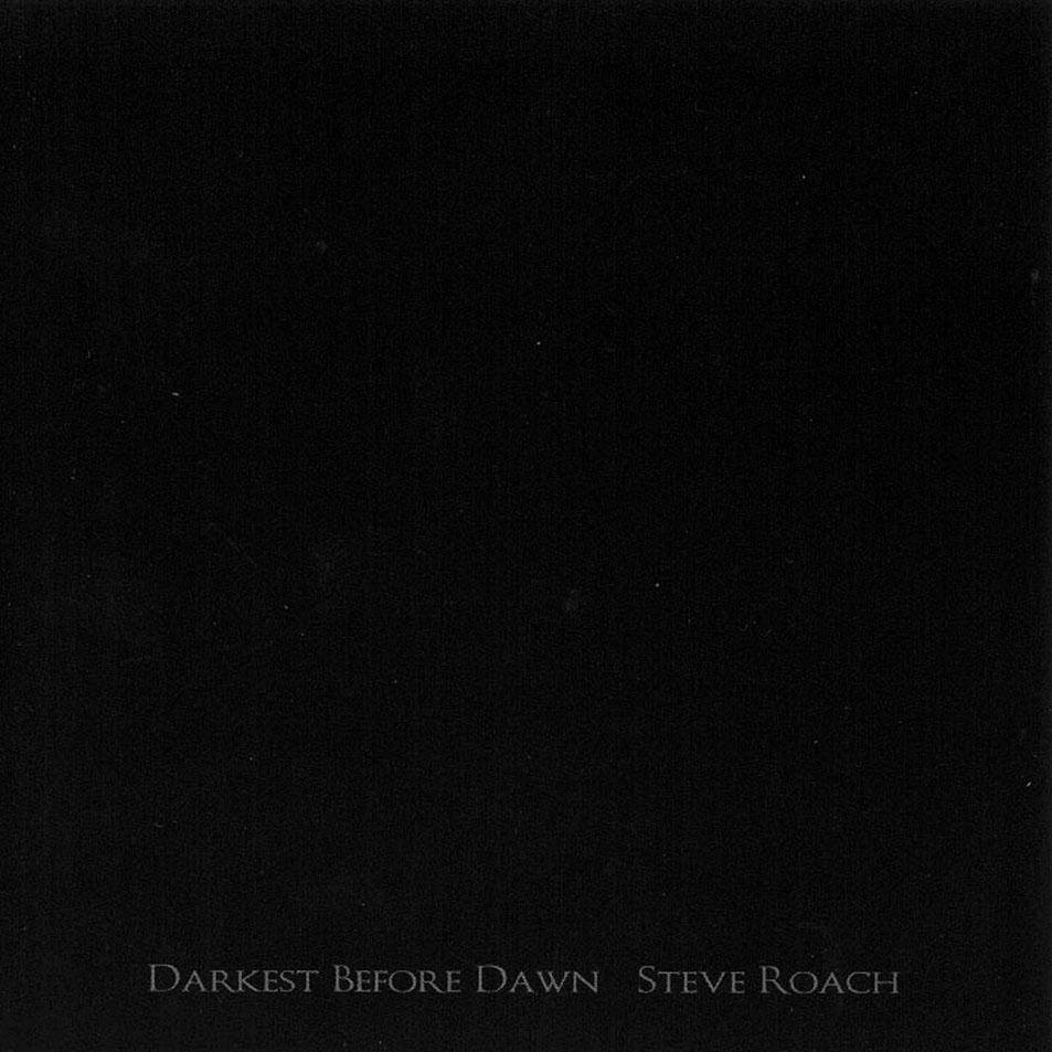 Cartula Frontal de Steve Roach - Darkest Before Down