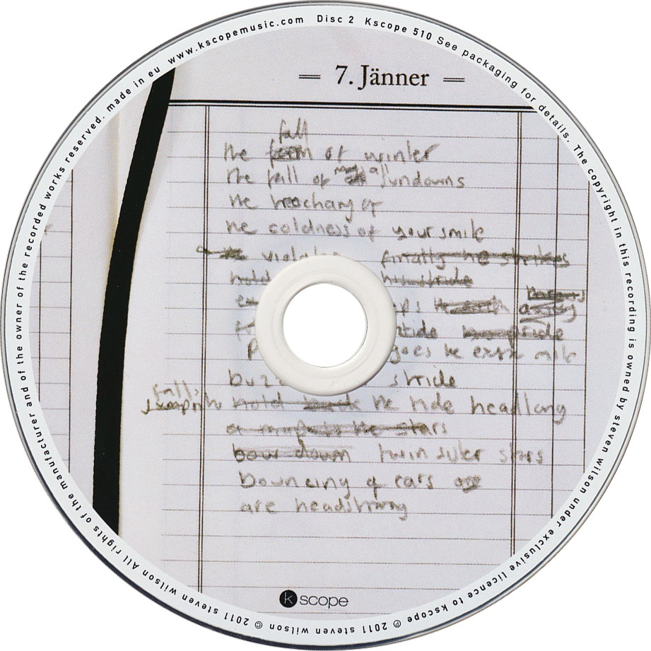 Cartula Cd2 de Steven Wilson - Grace For Drowning (Deluxe Edition)