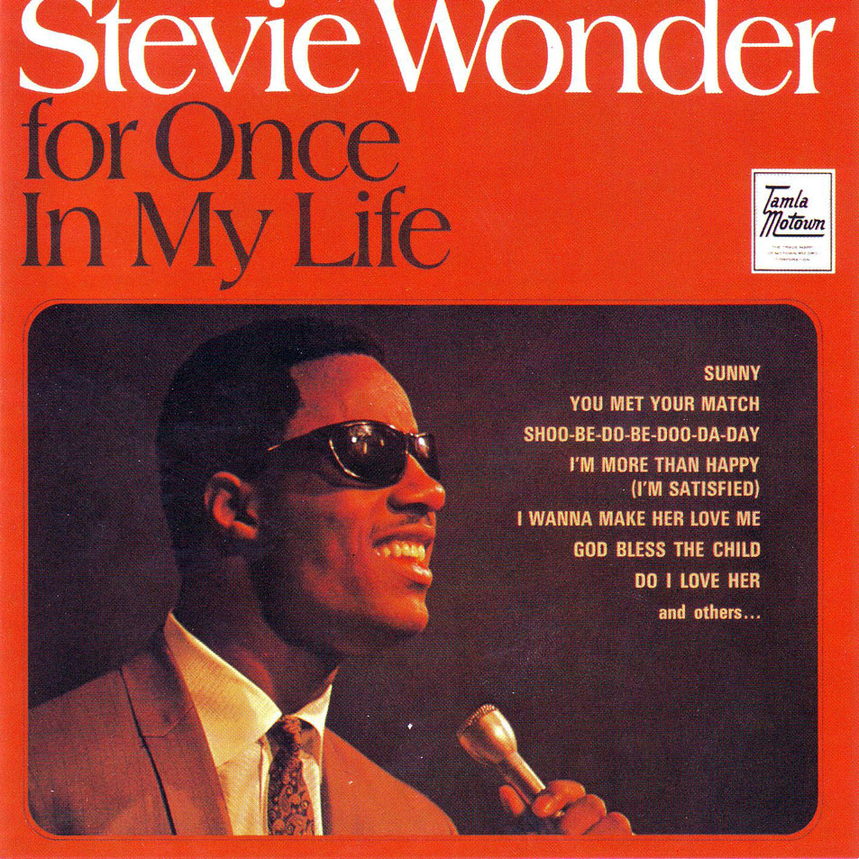 Cartula Frontal de Stevie Wonder - For Once In My Life