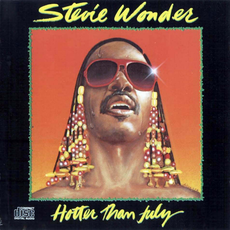 Cartula Frontal de Stevie Wonder - Hotter Than July