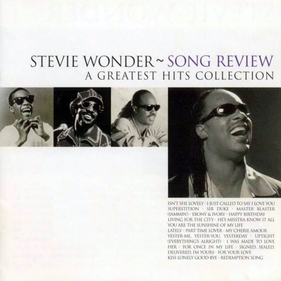 Cartula Frontal de Stevie Wonder - Song Review (A Greatest Hits Collection)