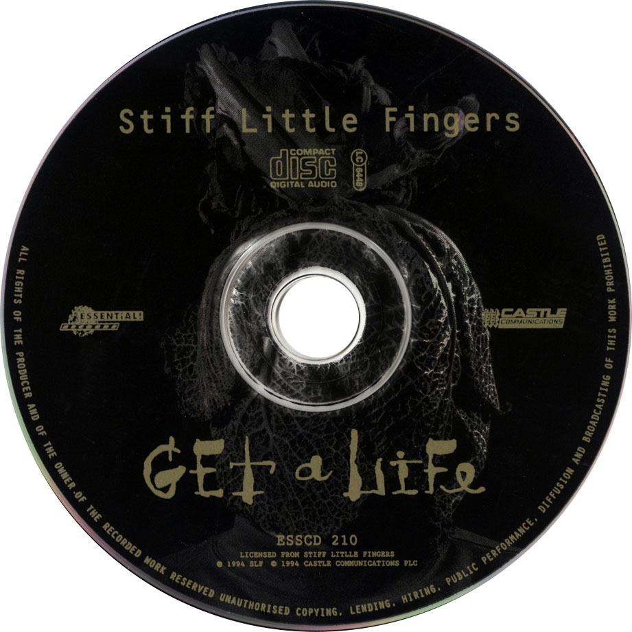 Cartula Cd de Stiff Little Fingers - Get A Life