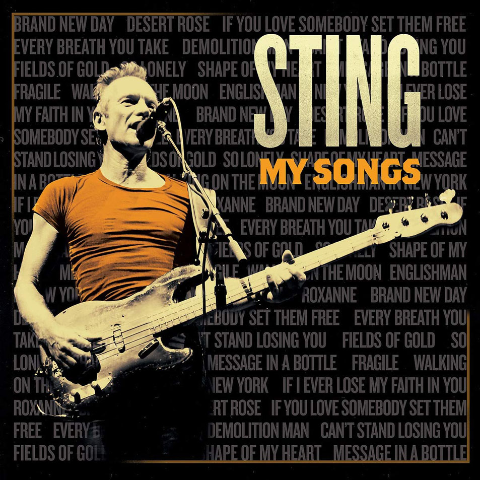 Cartula Frontal de Sting - My Songs