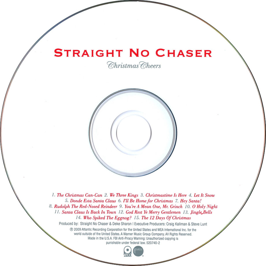 Cartula Cd de Straight No Chaser - Christmas Cheers