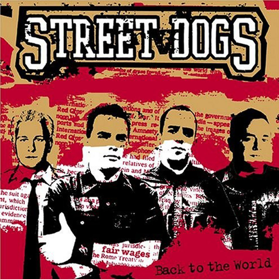 Cartula Frontal de Street Dogs - Back To The World
