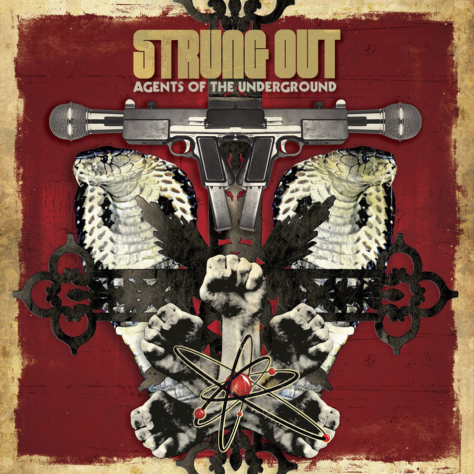 Cartula Frontal de Strung Out - Agents Of The Underground