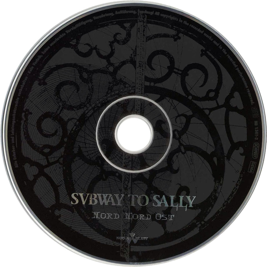 Cartula Cd de Subway To Sally - Nord Nord Ost