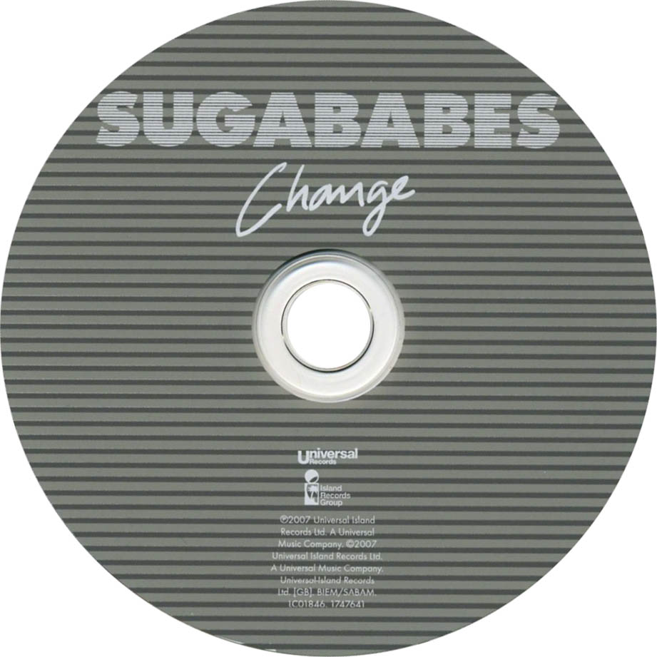 Cartula Cd de Sugababes - Change