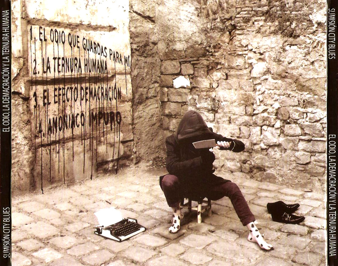 Cartula Trasera de Sumision City Blues - El Odio, La Demacracion Y La Ternura Humana
