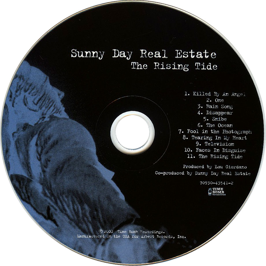 Cartula Cd de Sunny Day Real Estate - The Rising Tide