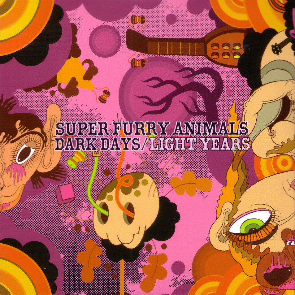 Cartula Frontal de Super Furry Animals - Dark Days / Light Years