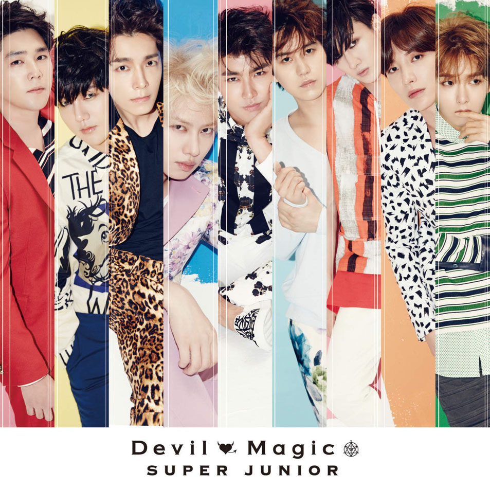 Cartula Frontal de Super Junior - Devil / Magic (Cd Single)