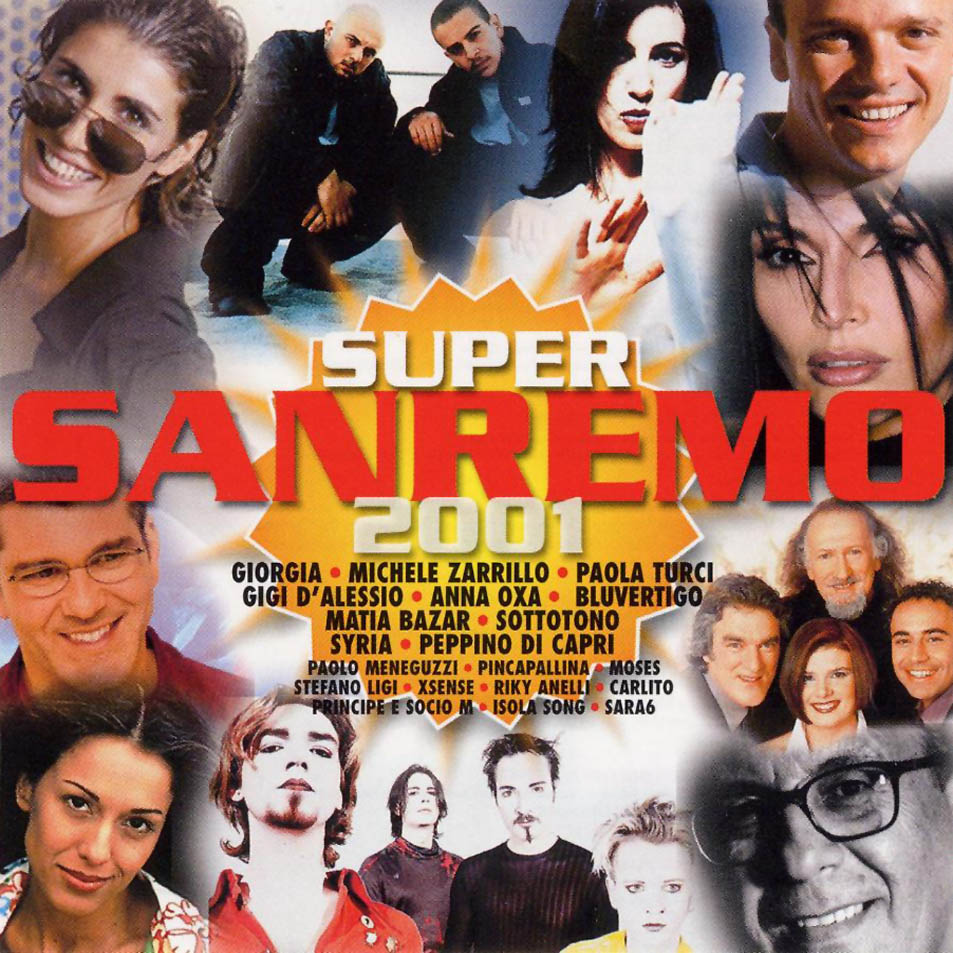 Cartula Frontal de Super Sanremo 2001