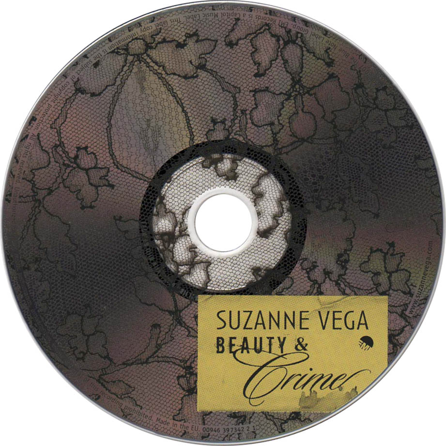 Cartula Cd de Suzanne Vega - Beauty & Crime