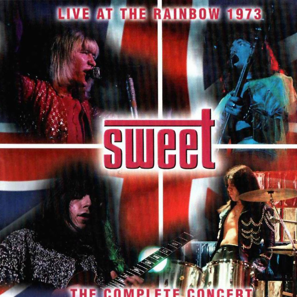 Cartula Frontal de Sweet - Live At The Rainbow