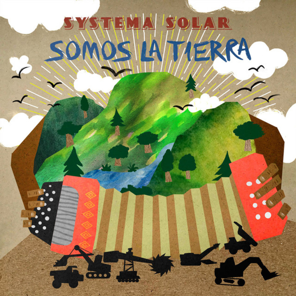 Cartula Frontal de Systema Solar - Somos La Tierra (Cd Single)